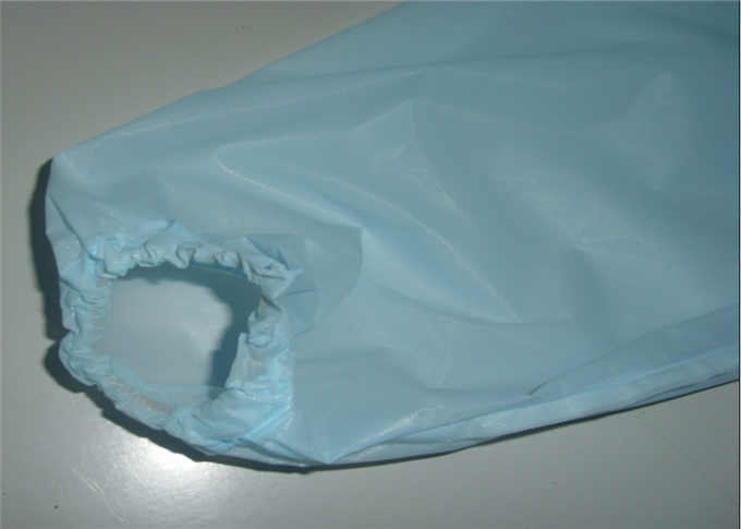 CPE Impervious Disposable Hospital Gowns With Thumb Loop And Embossed Surface