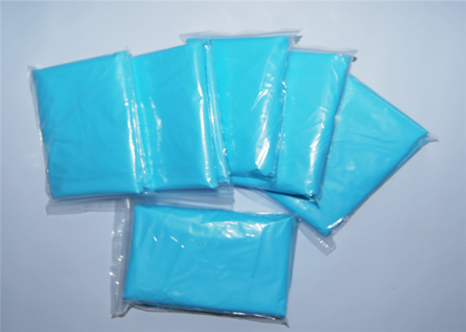 CPE Impervious Disposable Hospital Gowns With Thumb Loop And Embossed Surface