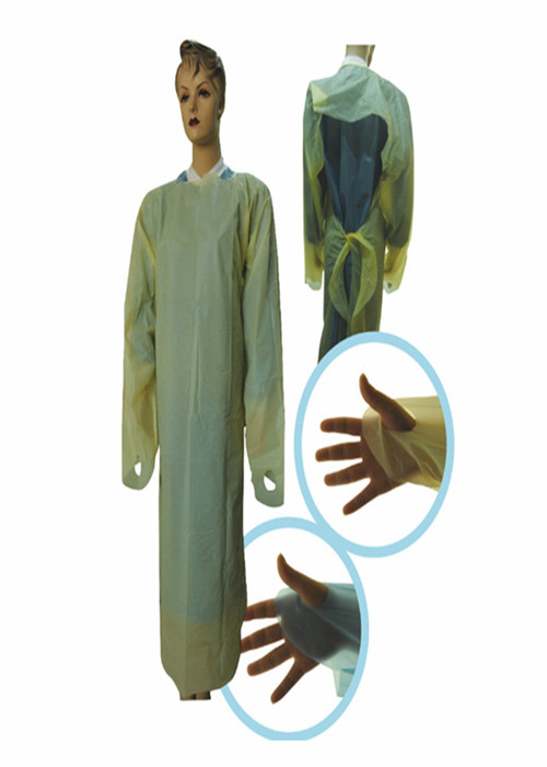 Hygienic Protection Lightweight Disposable Patient Gowns Preventing Infection