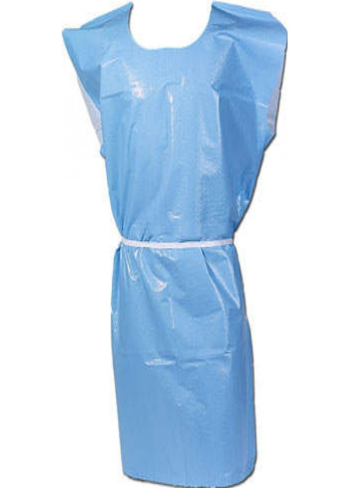 Oil Repellent Disposable Dental Gowns Infection Control With Stretchable Tie