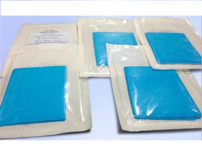 Diamond Embossing Eco Friendly Disposable Medial Drapes 2 Ply Tissue 1 PCS / Sterile Pouch