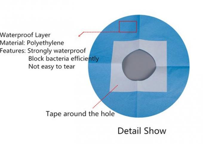 CE Approved Heat Resistant Drapes Disposable Lightweight Hospital Use