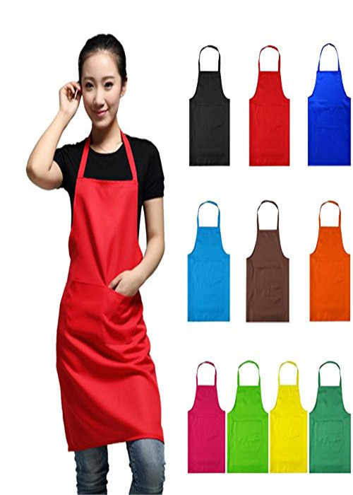 Breathable Non Woven Disposable White Plastic Aprons Lightweight Eco Friendly 20 50gsm