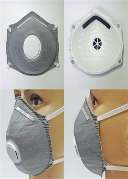 Staple / Welded Strap Disposable Face Mask FFP1 / FFP2 / FFP3 With Activated Carbon Valve