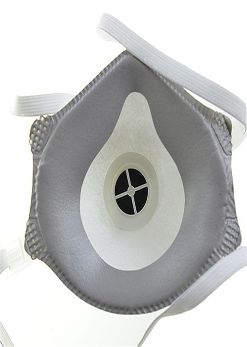 Active Carbon 4 Plyer Welding Respirator , Disposable Face Mask Breathable For Industrial Use