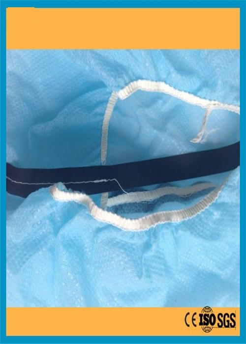Anti Static Safety Disposable Surgical Shoe Covers Conductive Strip For Laboratory