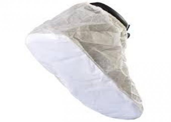 Microporous Anti Slip Disposable Bootie Covers Convenient Portable With PVC Sole