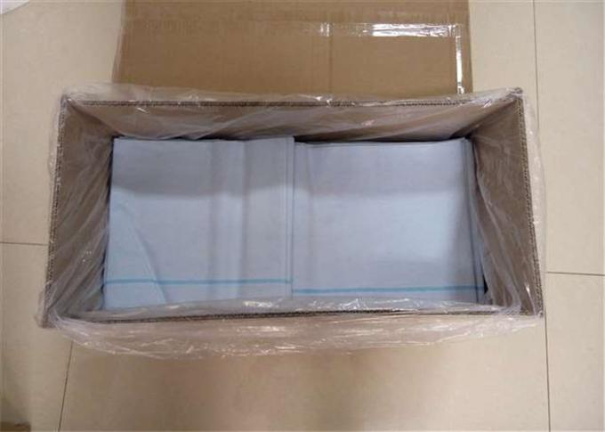 Anti Leakage Disposable Incontinence Sheets Tear Resistant With Wax Line On Edges