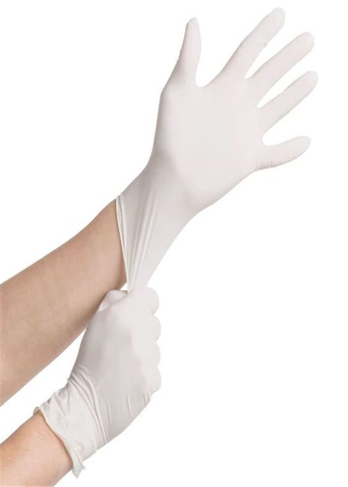 Harmless Disposable Exam Gloves Puncture Resistance Flexible For Large Hand