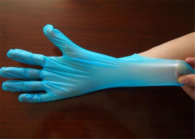 TPE Material Disposable Protective Gloves , Stretchable Disposable Cooking Gloves