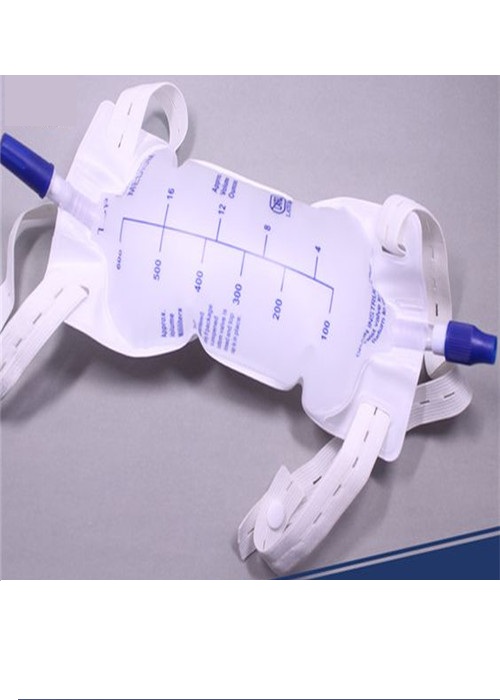 Disposable Urine Bags With Screw Valve , Catheter Leg Bag For Urine Collection