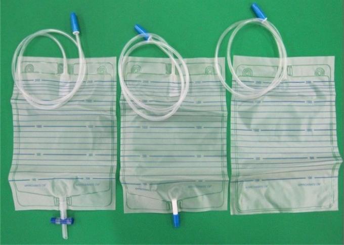 Economical 90 / 120 cm Tube Disposable Pee Bags Adult Standard Without Outlet Valve