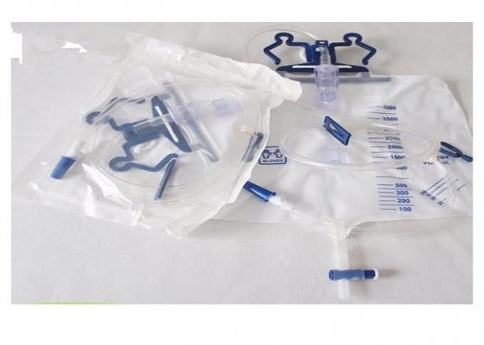 Medical Grade Disposable Urine Bags With Plastic Hooks For Night Time