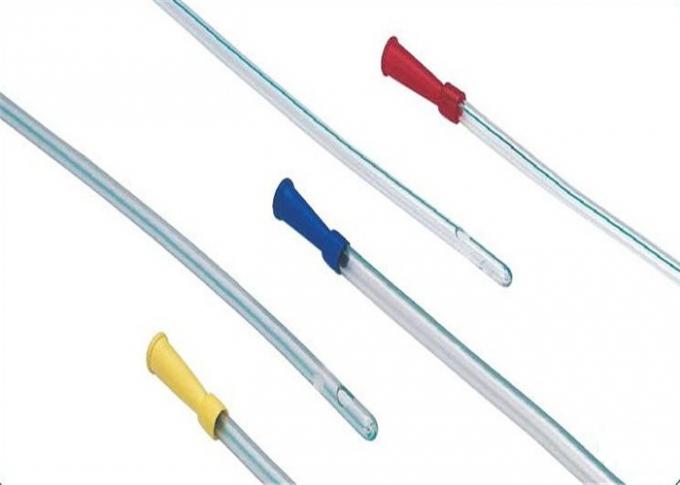 Sterilized Disposable Urinary Catheters , PVC Nelaton Catheter For Self Catheterization