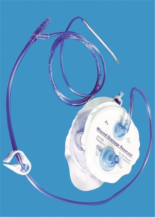 Activated Springs Disposable Closed Wound Drainage Devices Low Pressure Anti Reflux