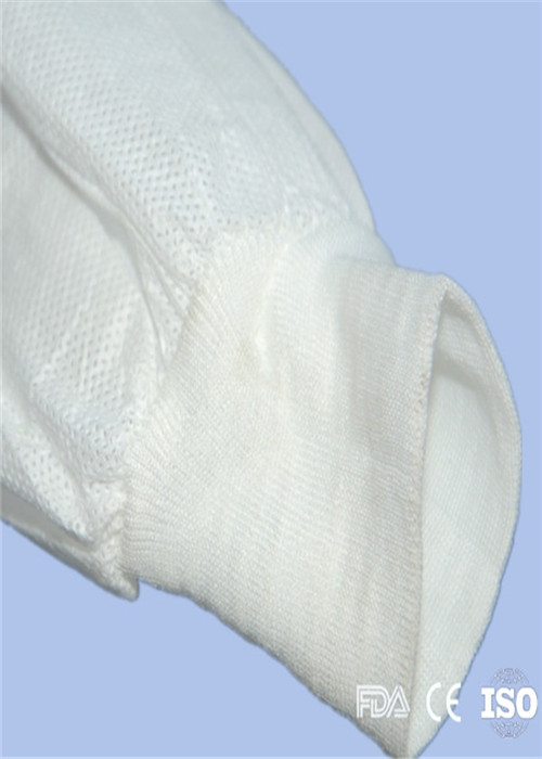 Hand Made PP Disposable Medical Consumables Dust Proof Arm Sleeves With Knited Cuff