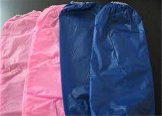Colorful PVC Disposable Protective Sleeves For Arms Plastic Chemical - Resistant