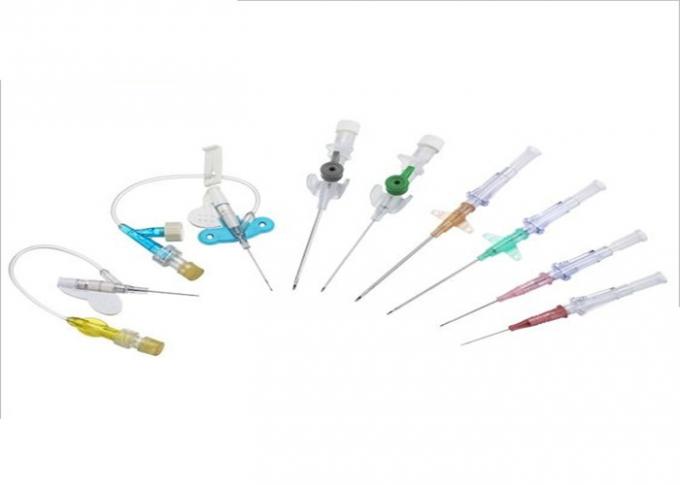 Y Type Medical Disposable Iv Cannula With Wings 24g 24ml / Min Non Toxic