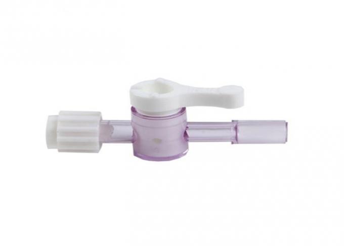 Connecting 2 Way Stopcock Disposable Sterile Medical Valve For Hospital
