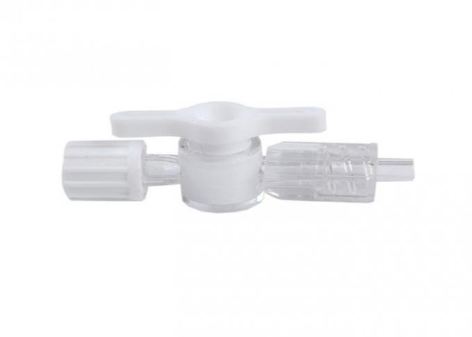 Connecting 2 Way Stopcock Disposable Sterile Medical Valve For Hospital