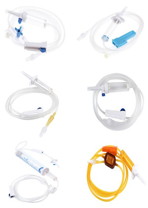 Sterile Disposable Medical Consumables Iv Administration Set 20drops / Ml